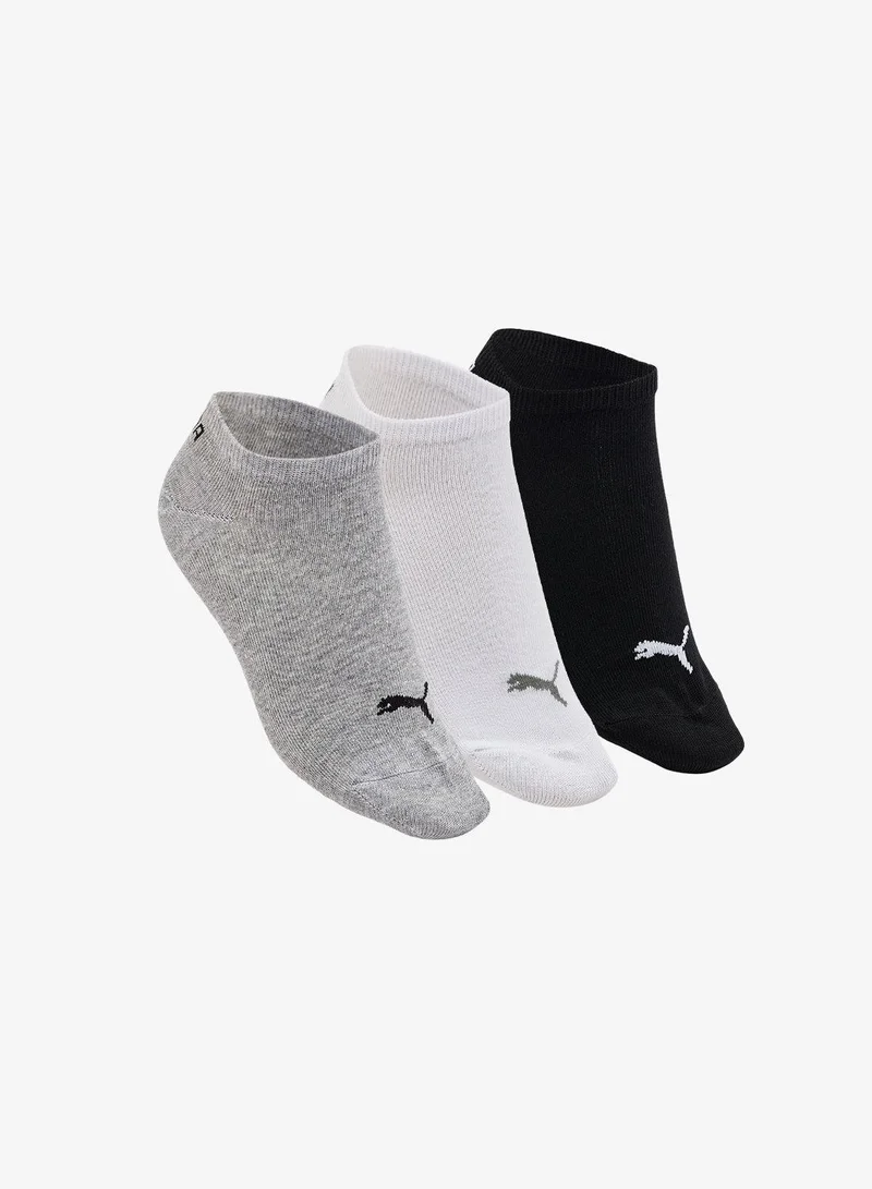 Puma  3 Pack Plain Sneaker Socks  | Best Price UAE