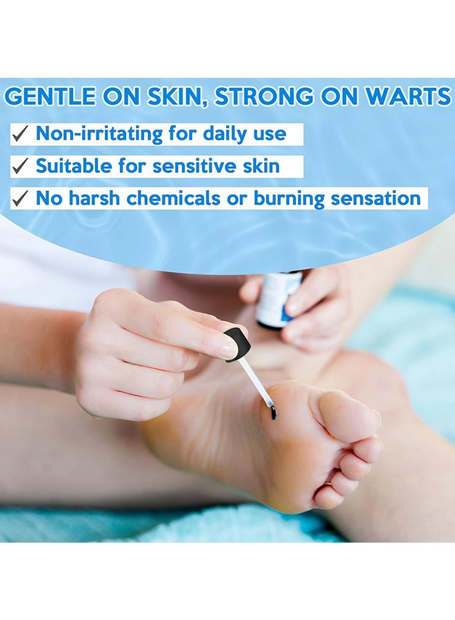 ximonth Liquid Wart Corn & Callus Remover 30ml, Fast Action Wart Remover Warts Removal Liquid With Salicylic Acid Remove Plantar Warts Common And Flat Wart Feet Corn Callus Treatment Liquid - Image 5