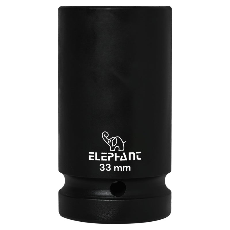 Elephant Metal 1 Inch Square Drive STD Impact Socket | 6-Point | 90 mm Length | 33 mm Size - Image 3