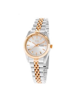 eliz Eliz Costa Round Shape Stainless Steel Analog Wrist Watch ES8733L2USU - 31mm - Silver  - Image 1