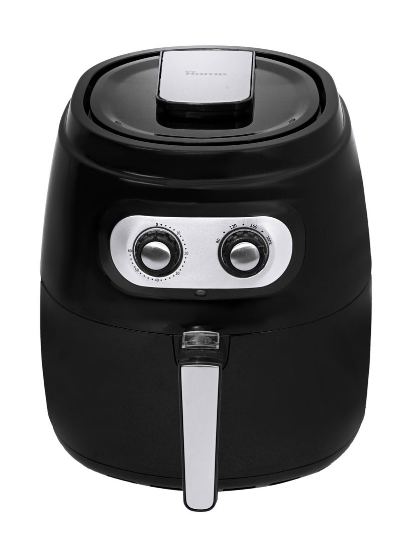 Home Air fryer  Power: 1800W. The capacity of the basket is 7.5 liters. The capacity of the drum is 8.5 liters. Multifunctional: frying, baking, grilling and roasting with little or no oil. It has easy-to-use control buttons. It is characterized by the presence of a timer with a bell for 60 minutes. The variable temperature can be controlled from 80-200 ° C. Equipped with a large handle. Easy to clean by placing the basket and bowl in the dishwasher. It has a very large non-stick basket with a capacity of 7.5 liters and a bowl of 8.5 liters. Calorie saving: Up to 80% fewer calories than traditional frying  - Image 1