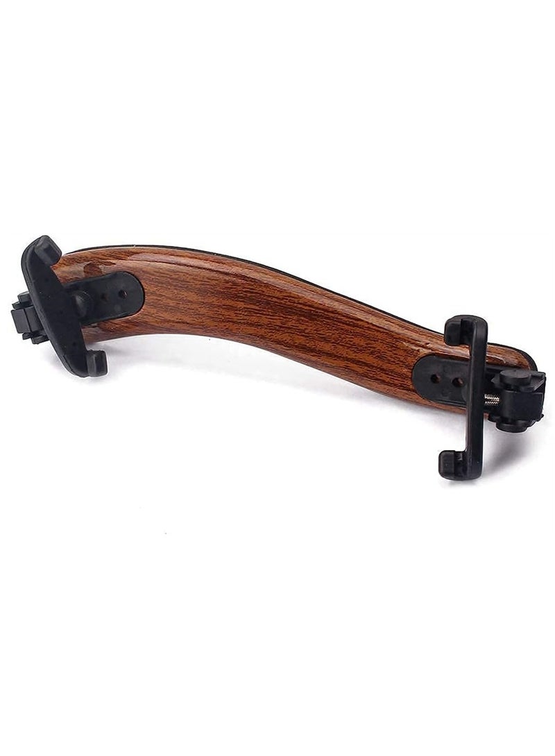 سيوسي مسند كتف الكمان مع أقدام بلاستيكية قابلة للطي لمقاس 4/4-3/4 ملحقات الكمان حبيبات خشبية مثالية للمبتدئين والمحترفين وقضيب دعم قابل للتعديل ومقبض - Image 5