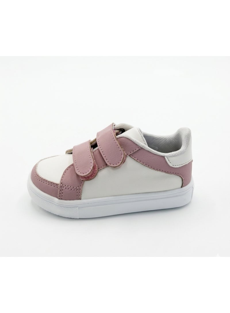 Junior Girls Pink Sneaker - Image 3