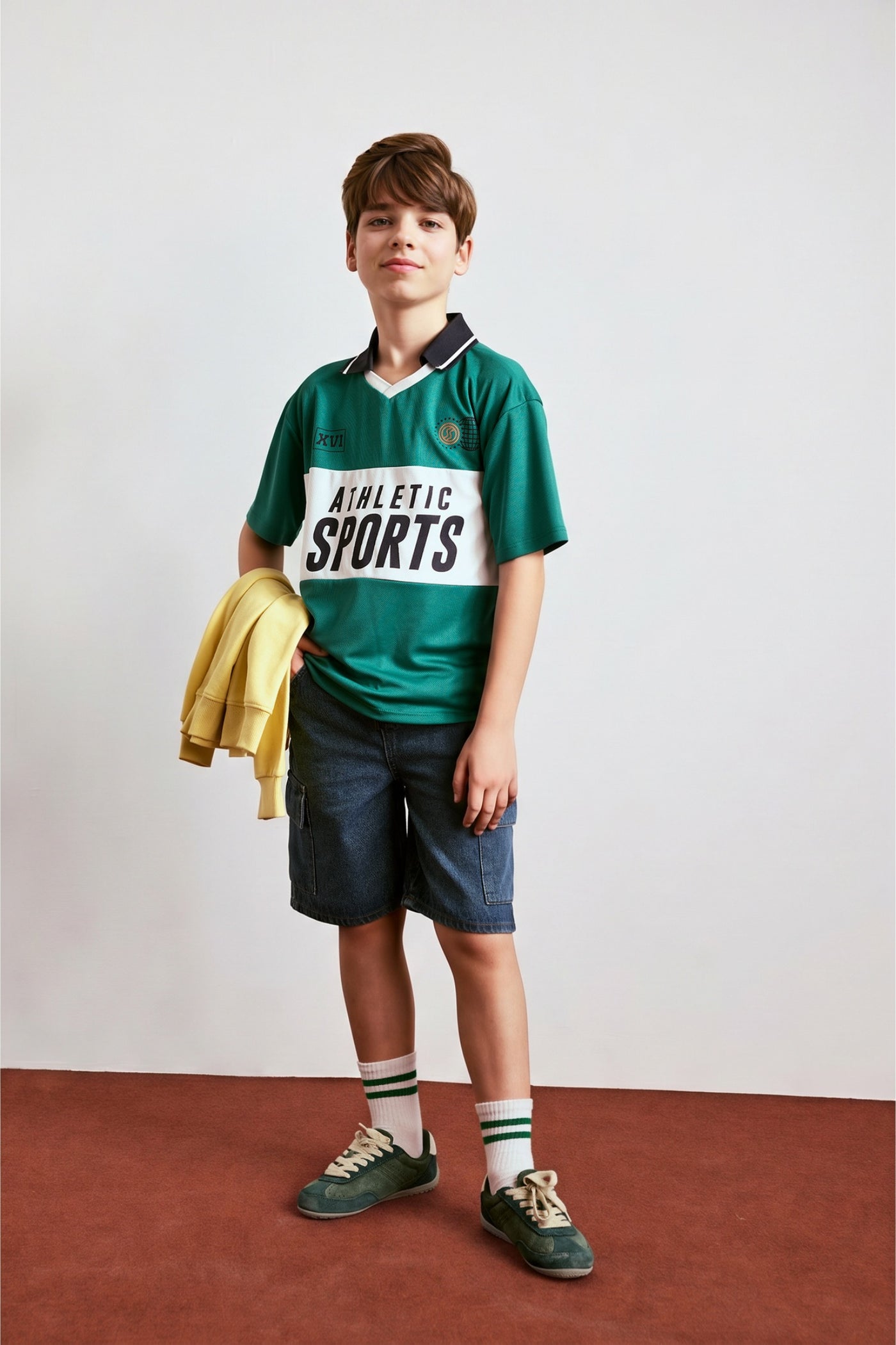 Blue Boy Boy Elastic Band Shorts Casual