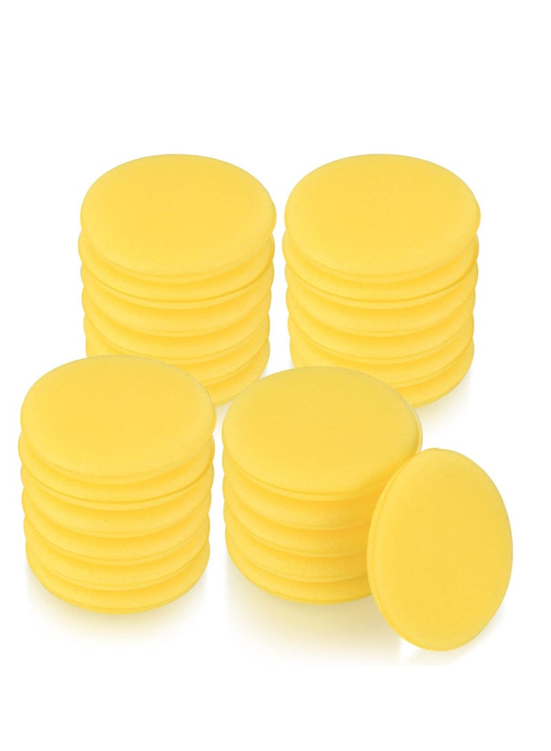 24 قطعة قسط ستوكات رغوة سيارة الشمع وسادة تلميع - Image 1