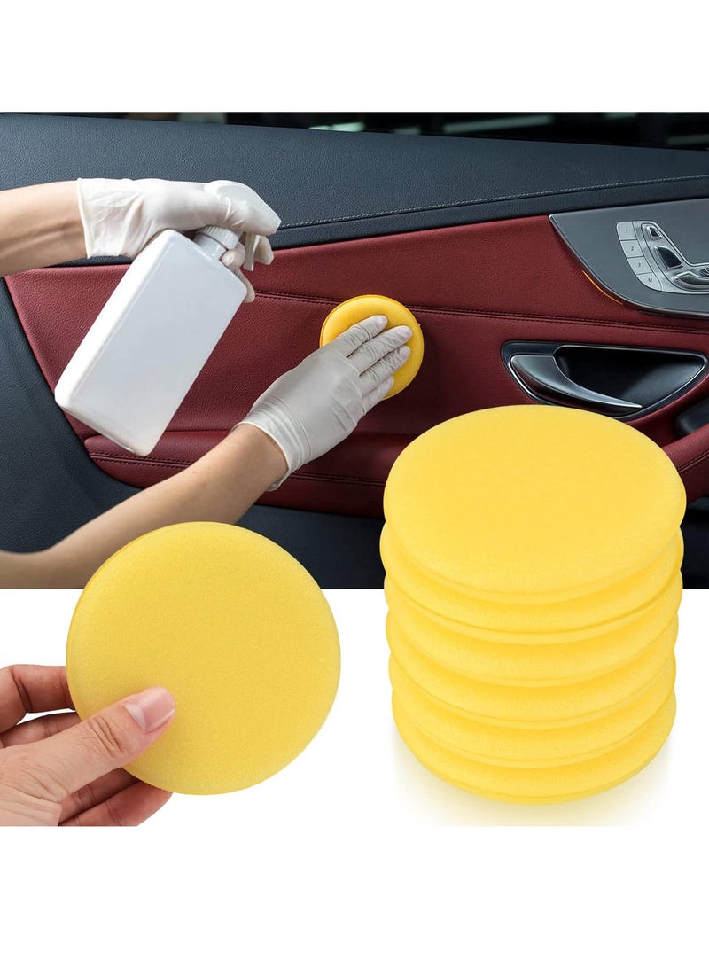 24 قطعة قسط ستوكات رغوة سيارة الشمع وسادة تلميع - Image 2