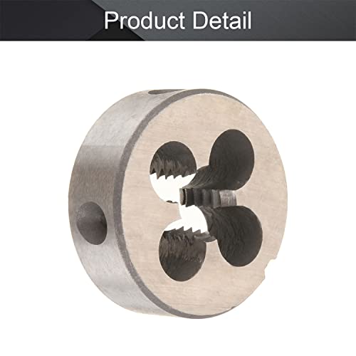 Utoolmart 5/16-18 UNC Round Die, Machine Thread Right Hand Threading Die, Alloy Tool Steel - Image 4
