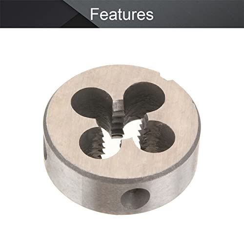 Utoolmart 5/16-18 UNC Round Die, Machine Thread Right Hand Threading Die, Alloy Tool Steel - Image 3