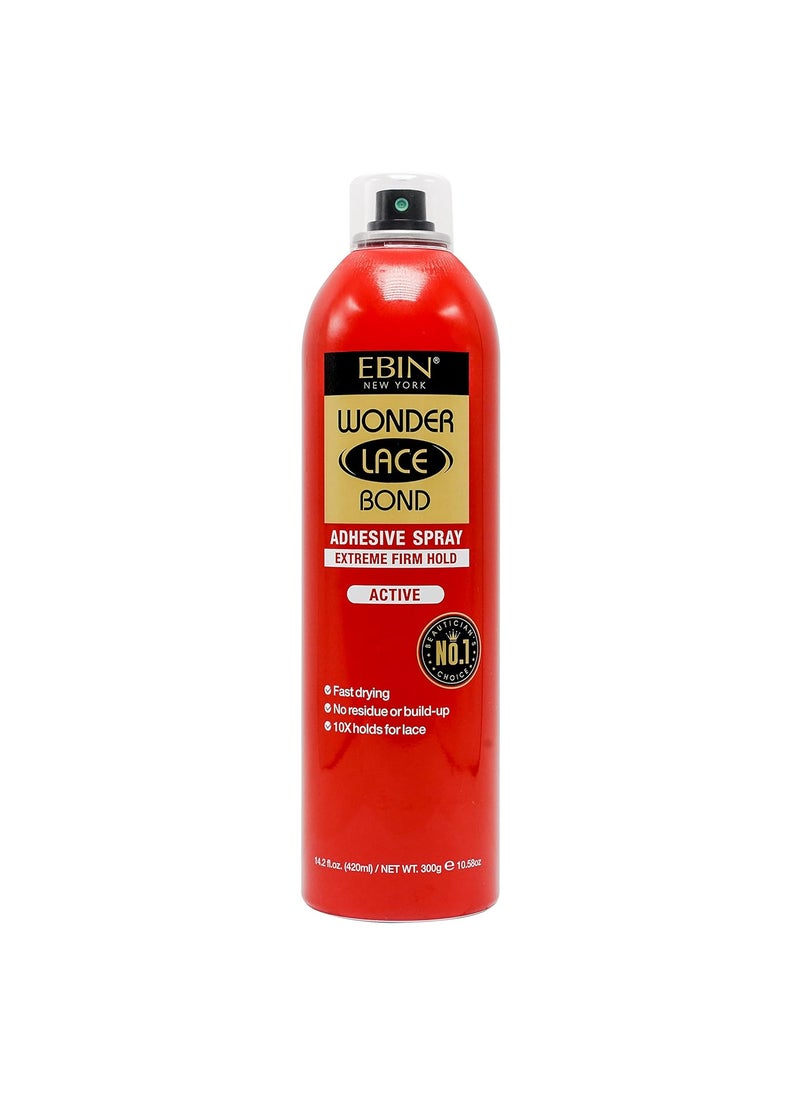 EBIN NEW YORK EBIN NEW YORK Wonder Lace Bond Adhesive Spray  Extreme Firm Hold 142oz  400ml 