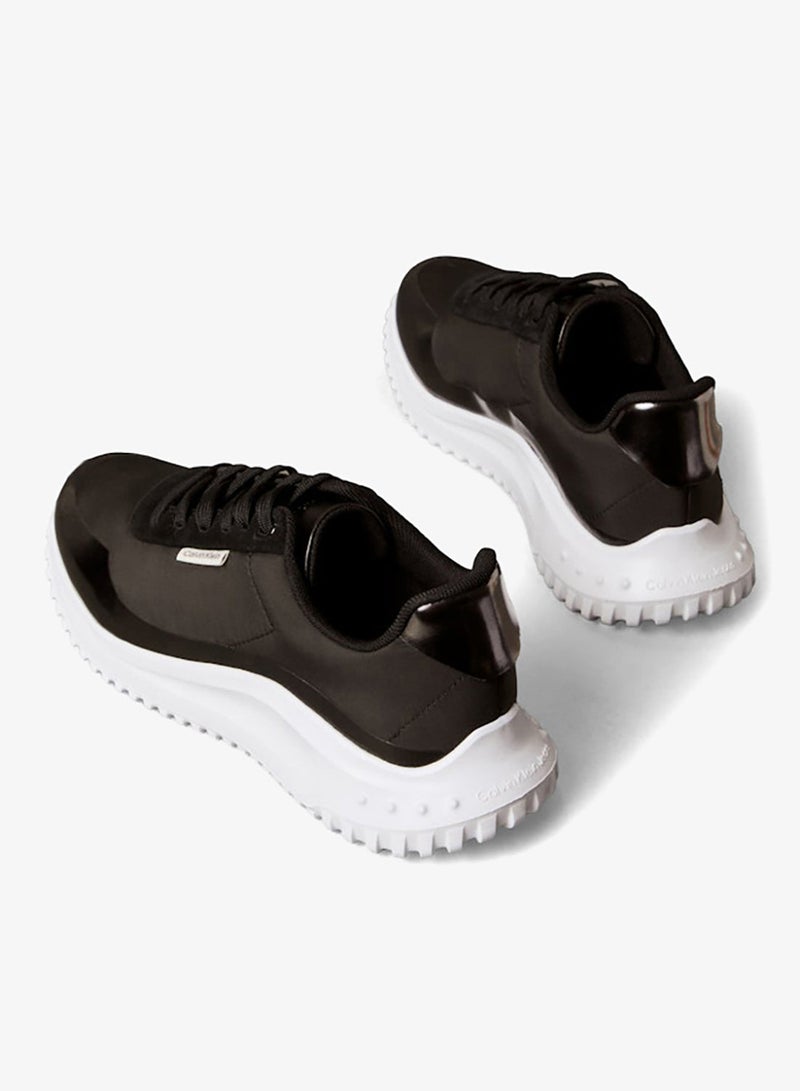 Calvin Klein Jeans Mirrored Silver Tab Ultralight Trainers - Image 3