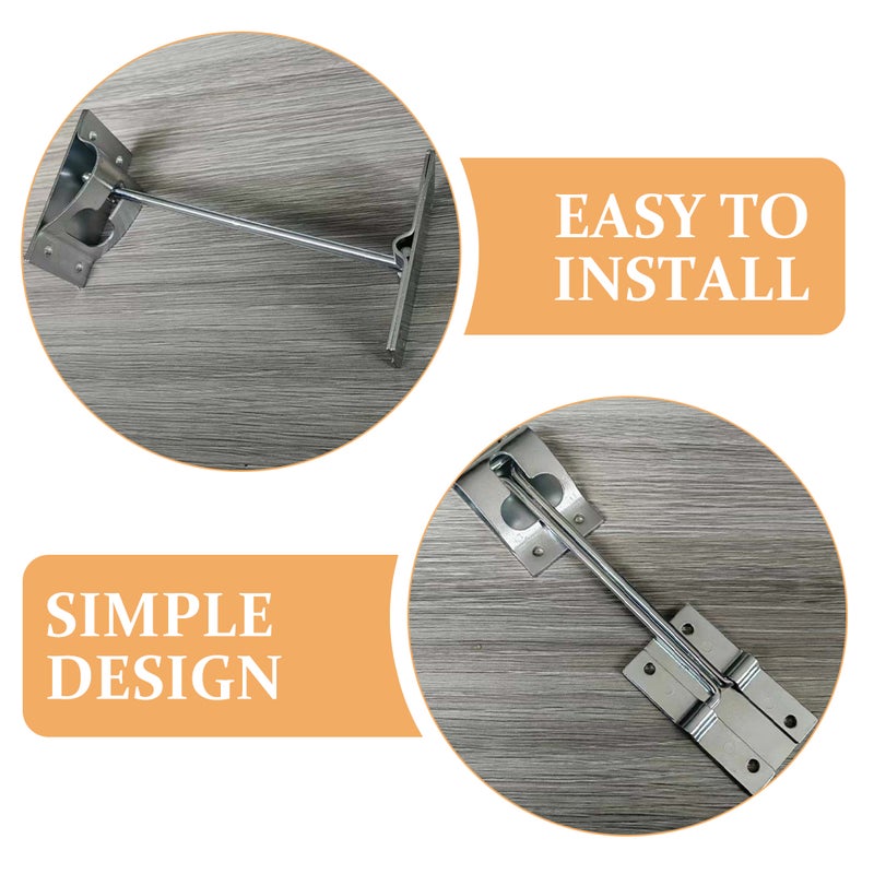 Trailer Door Latch, Durable Metal Design for RV and Cargo Trailers, Easy Installation - Image 4