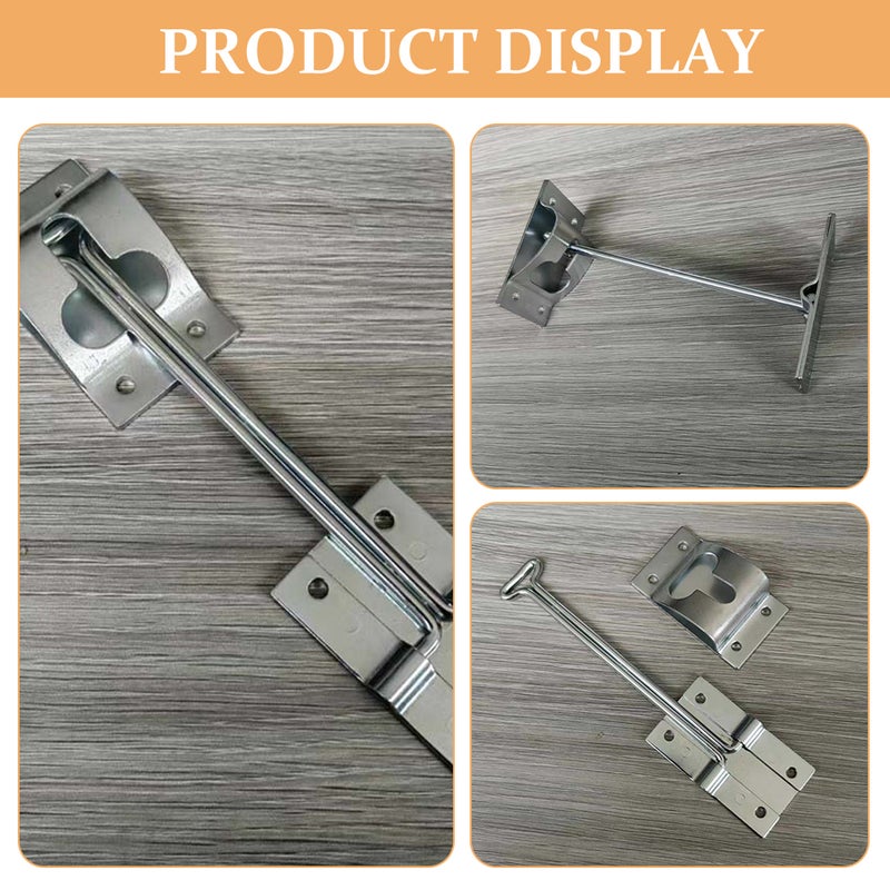 Trailer Door Latch, Durable Metal Design for RV and Cargo Trailers, Easy Installation - Image 5