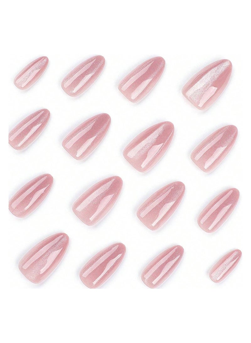 اظافر مزيفه بشكل لوزي تحتوي العلبه على 24 ظفر مع مبرد اظافر و صمغ - Image 2