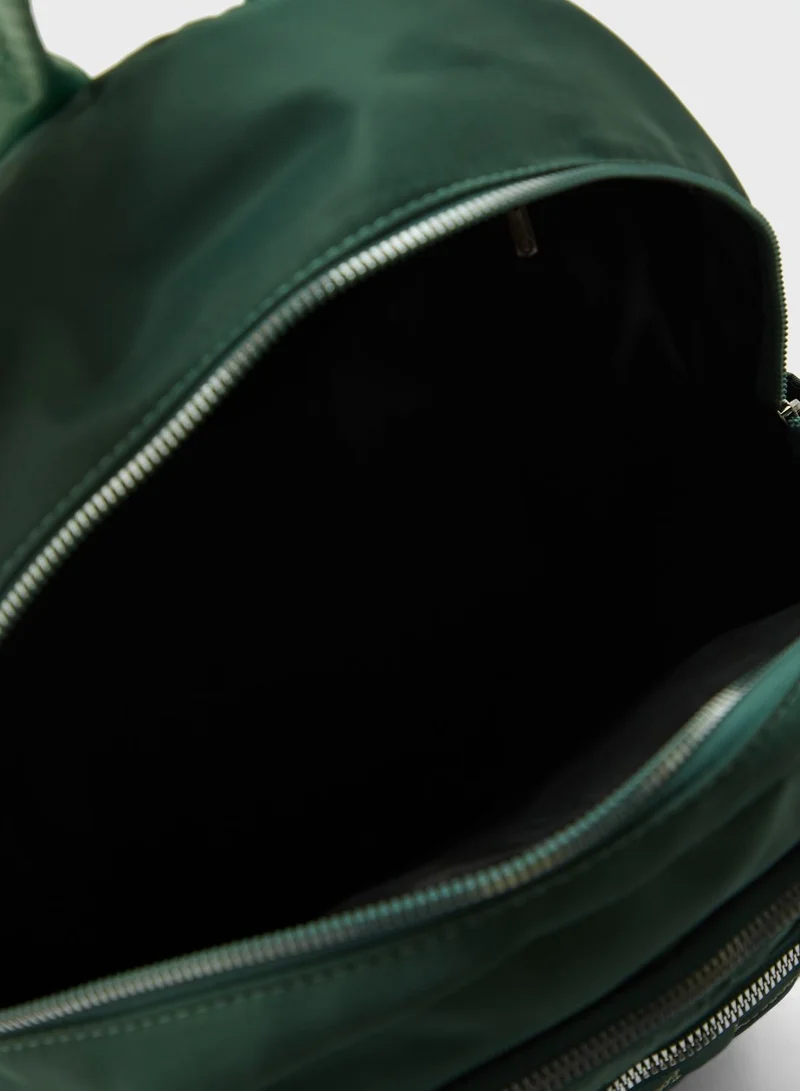 Ginger Quilted Multi Pocket Backpack