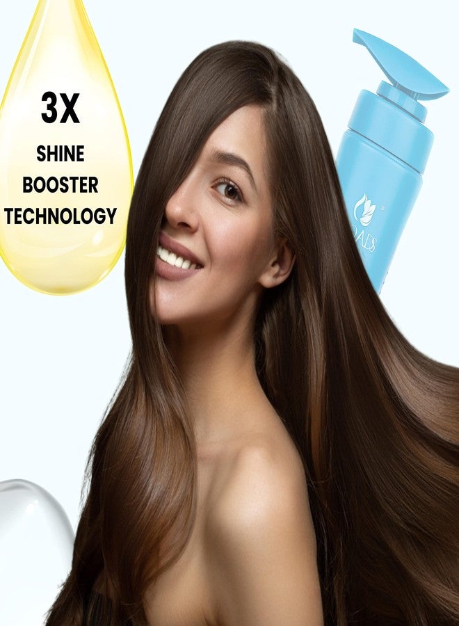 PRO ADS PROADS Keratin Treatment 3X Shine Booster Technology Repairs Damaged Hair | Straight | Shiny Hair | Nourishes Dry Hair & Controls Frizz | For Men & Women (250 ml) - Image 3