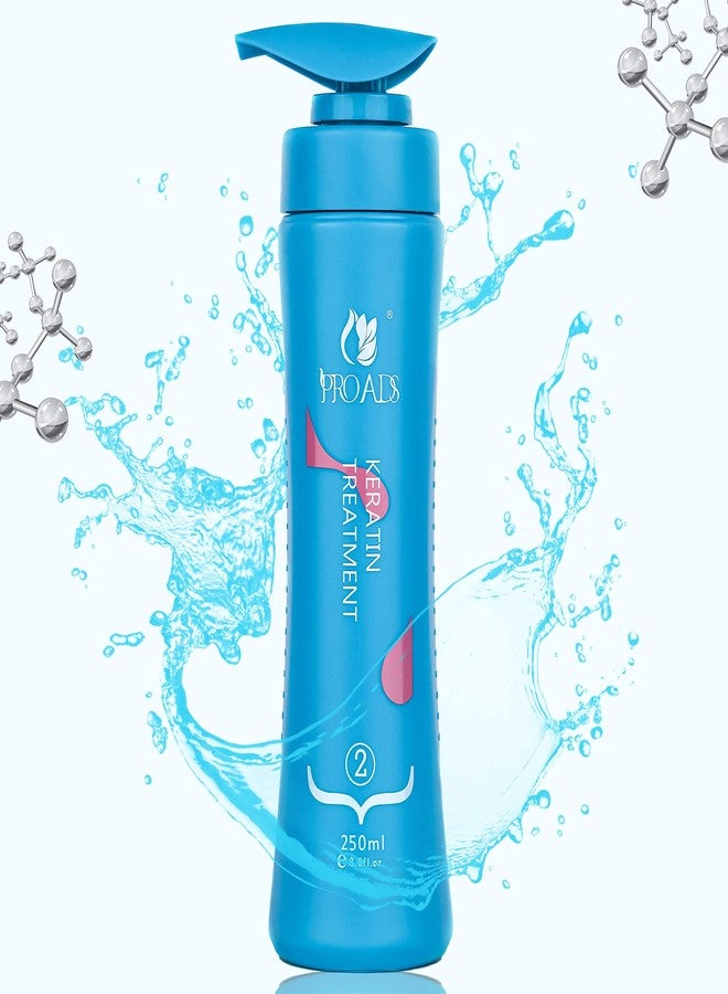 PRO ADS PROADS Keratin Treatment 3X Shine Booster Technology Repairs Damaged Hair | Straight | Shiny Hair | Nourishes Dry Hair & Controls Frizz | For Men & Women (250 ml) - Image 1