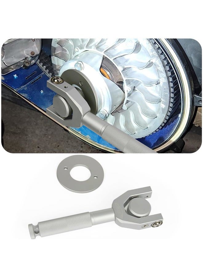 psler أداة تغيير حزام X3 - مجموعة إزالة القابض X3 تناسب عرض قاعدة العجلات 64"/72" لسيارة مافريك X3 ماكس توربو R RR من 2017 فصاعدًا (فضي) - Image 1