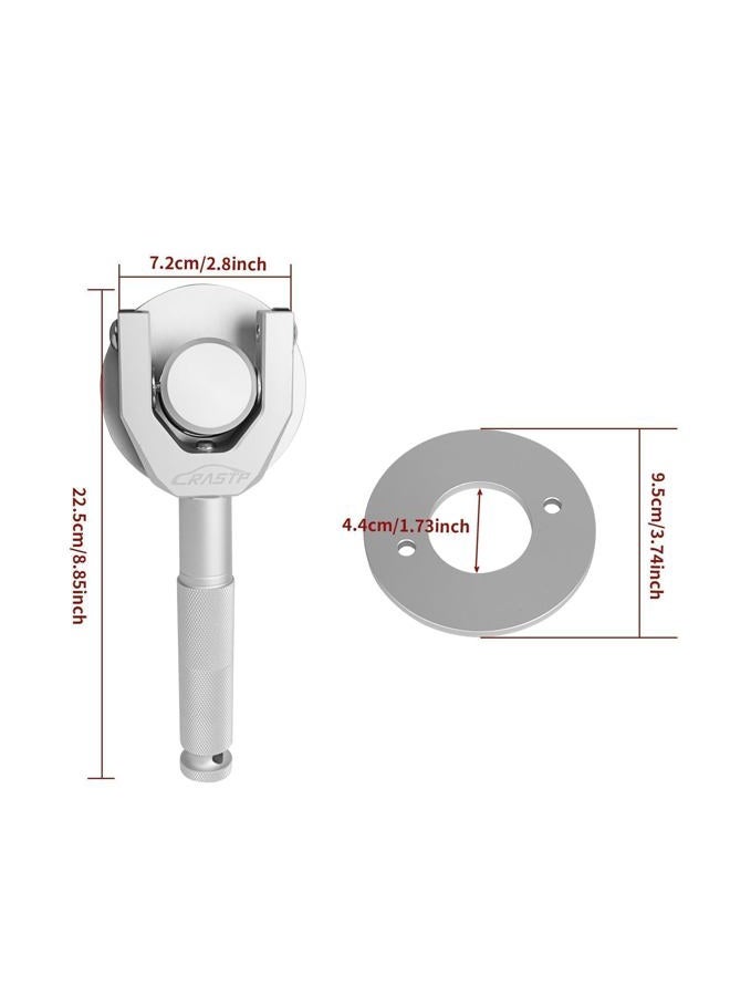 psler أداة تغيير حزام X3 - مجموعة إزالة القابض X3 تناسب عرض قاعدة العجلات 64"/72" لسيارة مافريك X3 ماكس توربو R RR من 2017 فصاعدًا (فضي) - Image 2