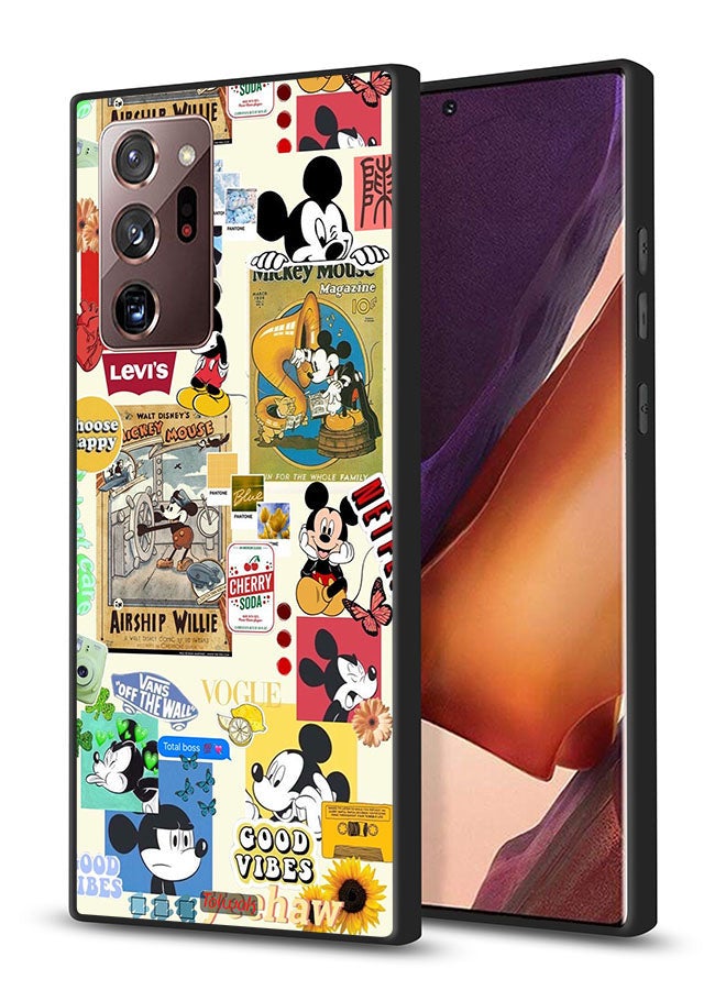 Tolwak Samsung Galaxy Note 20 Ultra 5G Protective Case Cover Chose Happy And Stickers - Image 1