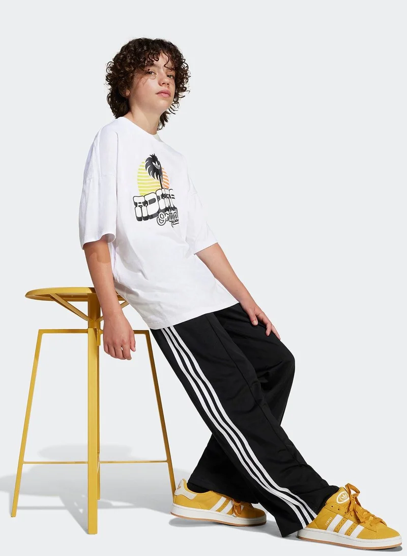 adidas تي شيرت أبيض أوريجينالز للأطفال