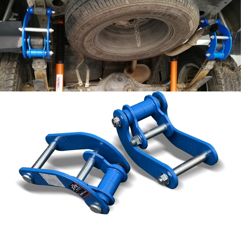 JS SUPER WORK Rear Comfort GShackles Kits Fit for Mitsubishii Triton L200 MN ML 20052014Leaf Shackles Spring Kits - Image 2
