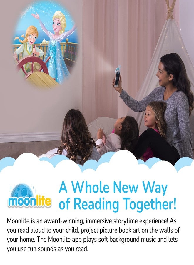 مونليت قصة مونلايت - قرص قصة ديزني فروزن عبر البحر - طريقة سحرية للقراءة معًا - جهاز عرض يُباع منفصلًا - قصة رقمية مع تأثيرات صوتية - هدايا تعليمية للأطفال من عمر سنة فما فوق - Image 3