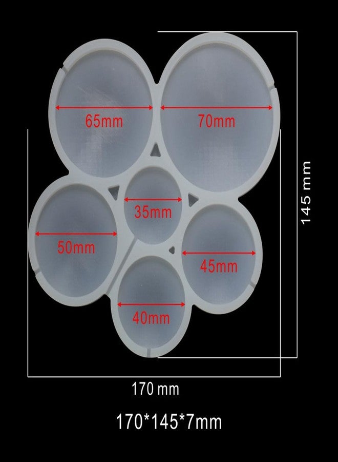 mostsom 2pcs/lot Round Shape Silicone Lollipop Mold DIY Chocolate Cheese Stick Baking Mould Kitchen Pastry Bakeware Cake Decorating Tool (I_ Round) - Image 4