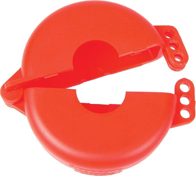 NMC VL02R Lockout, Gate Valve, Fits 1" to 2 1/2" Diameter, Red - Image 5