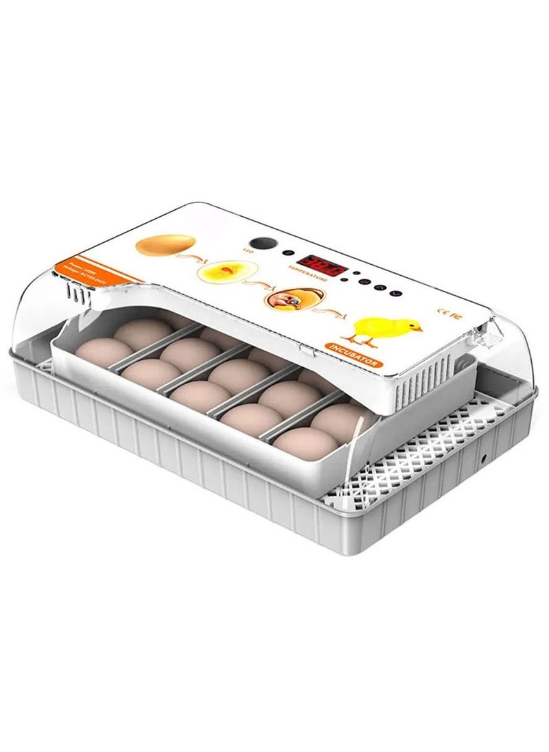 MARGOUN - Chicken Egg Incubator for Hatching 20 Eggs Automatic Water Adding Egg Candler for Hatching Chicken Duck Quail Bird Eggs - Image 1