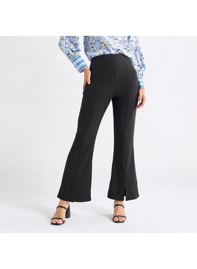 Splash FAV Textured Flared Leg Treggings  - Image 1