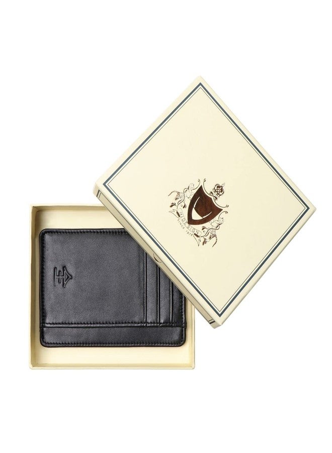 Hidesign Leather Card Holder- Black - Image 4