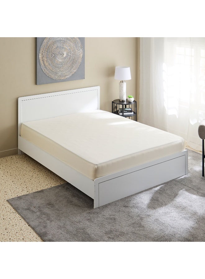 Home Box Essential Cotton Queen Fitted Sheet - 150x200+36 cm - Image 2
