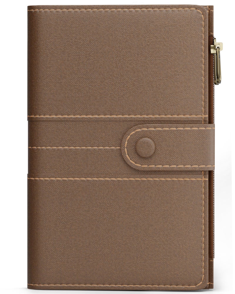 FEDUS Premium Passport Holder for Men, Passport Holder for Women Passport Cover Case Wallet with Card Holder, ID Card, Ticket,Boarding Pass Slots RFID Protected Travel Accessories Organiser - Image 1
