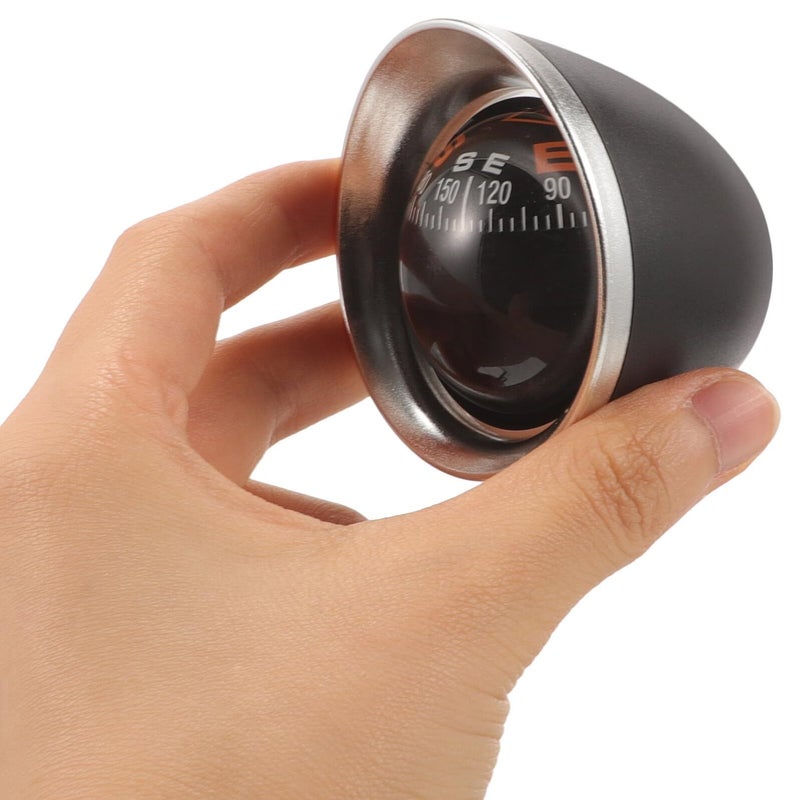 GALPADA Black Dashboard Car Mount Compass Marine Navigation for Vehicles Rv Boats - Image 5