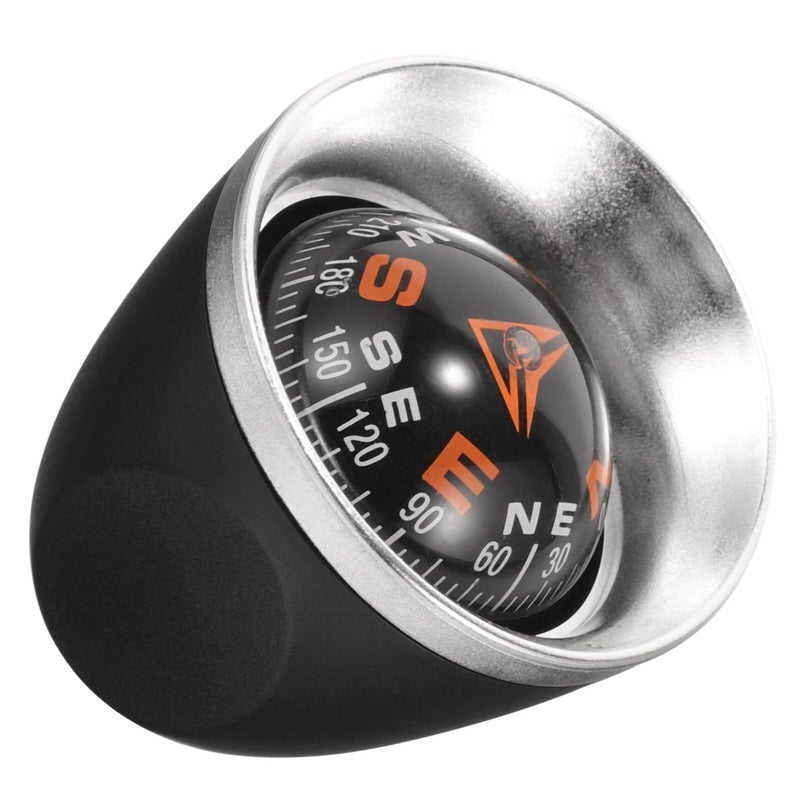 GALPADA Black Dashboard Car Mount Compass Marine Navigation for Vehicles Rv Boats - Image 2
