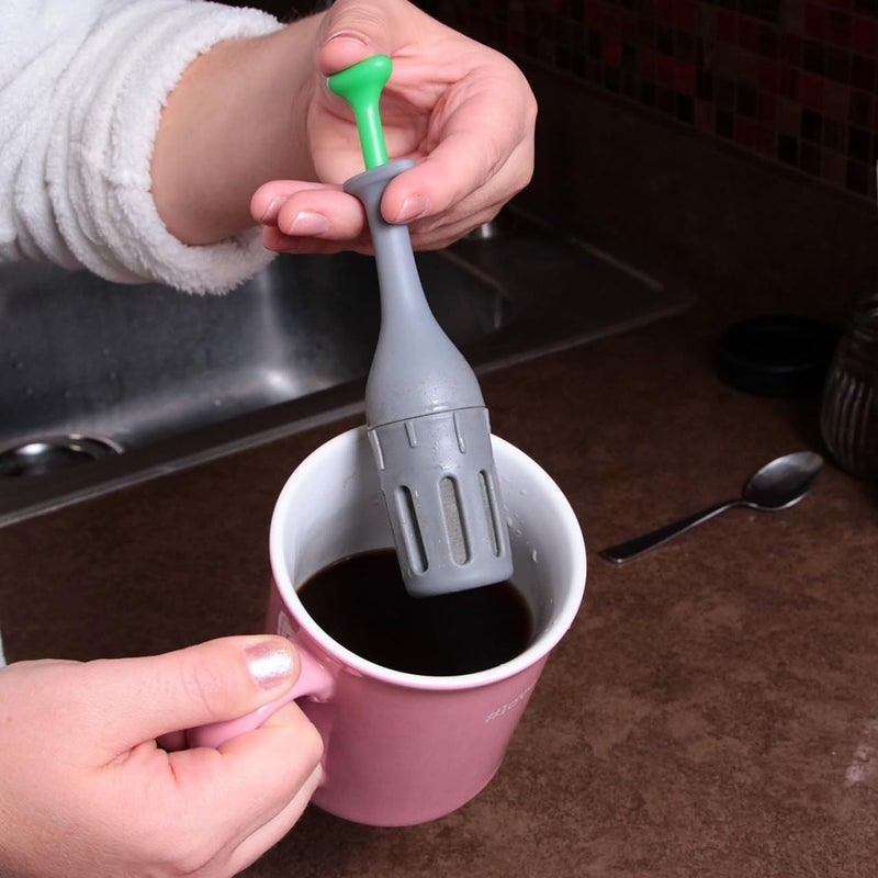 Syringe Espresso and French Press Mini Piston Strainer for Making Sweetest Shot Espresso Anywhere - Image 1