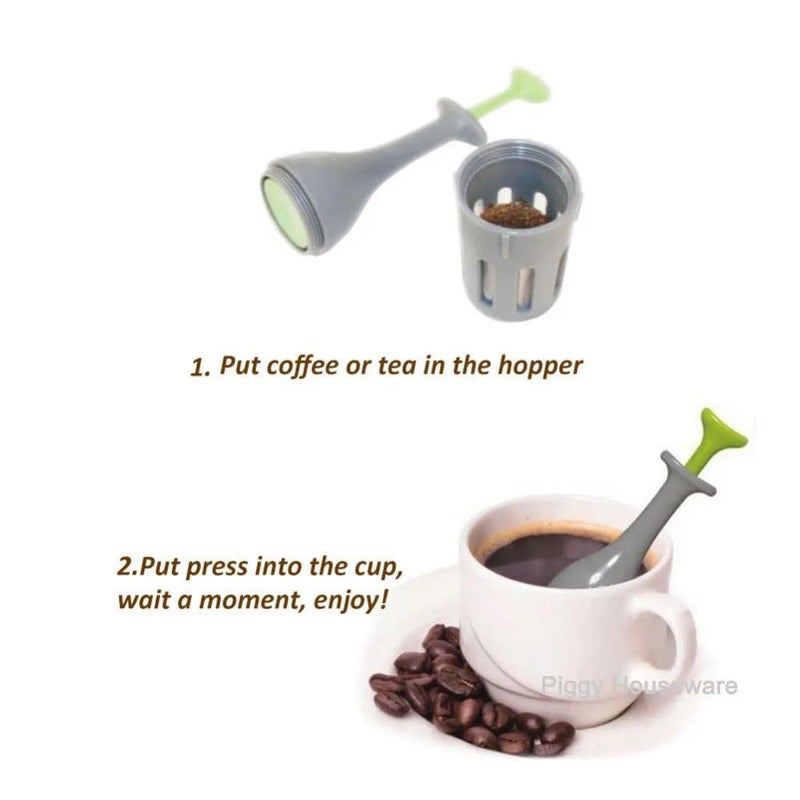 Syringe Espresso and French Press Mini Piston Strainer for Making Sweetest Shot Espresso Anywhere - Image 4