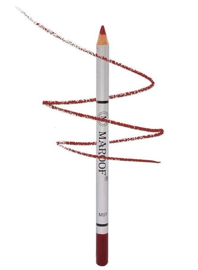 MAROOF قلم تحديد العيون والشفتين ماروف، 02 أحمر - Image 2