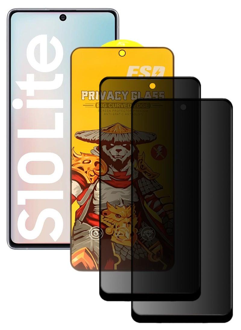 اي اس دي قطعتين، واقي شاشة عالي الجودة لهاتف آسامسونج جالاكسي S10 لايت - Image 1