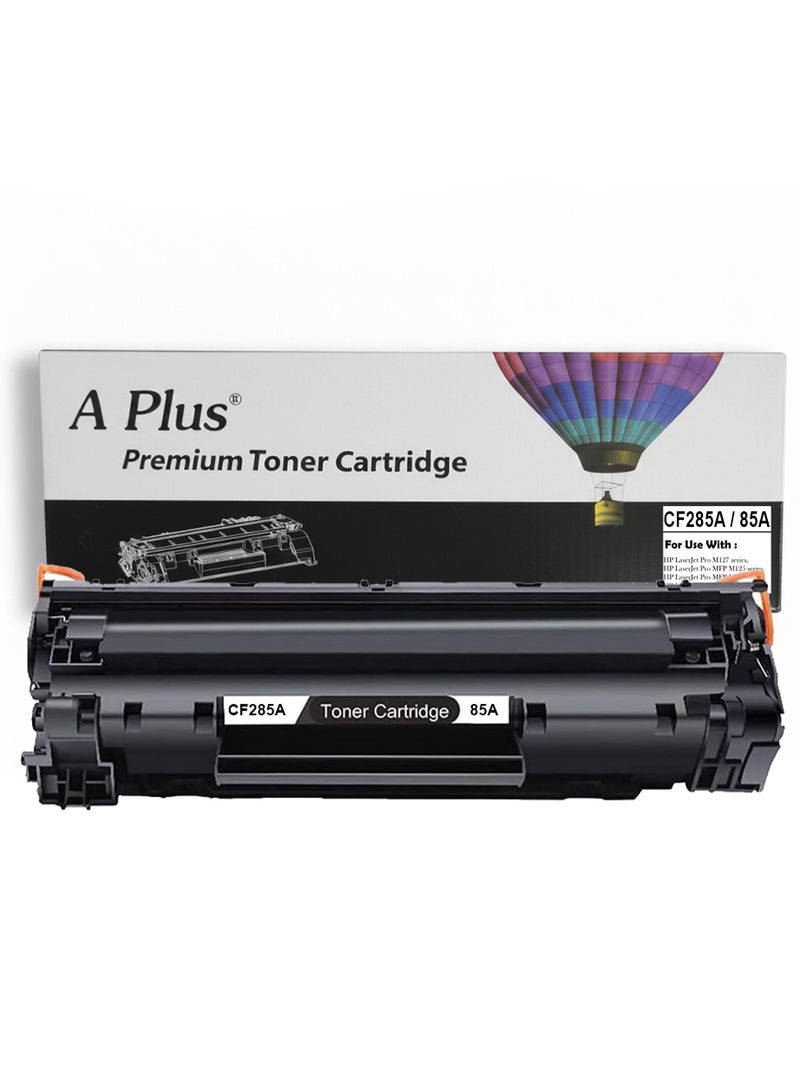 A Plus 85A CE285A Compatible Black Laser Toner Cartridge for HP LaserJet Pro P1102w P1109w M1212nf M1217nfw - Image 1