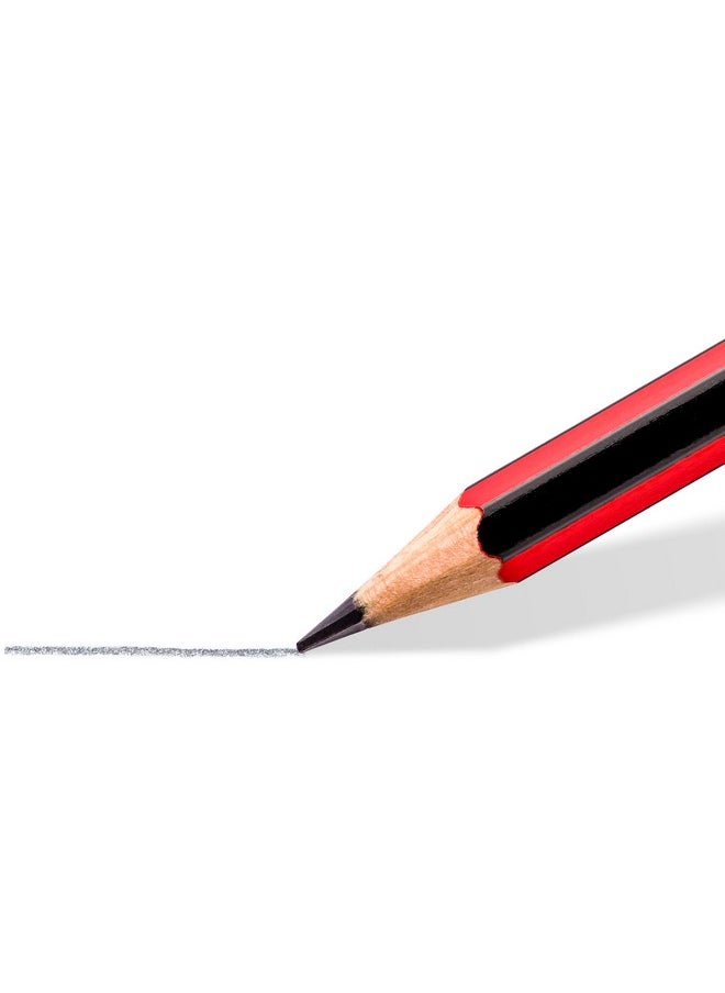 STAEDTLER 1103B Tradition Graphite Pencil For Drawing & Sketching 3B (Box Of 12) Black  - Image 3
