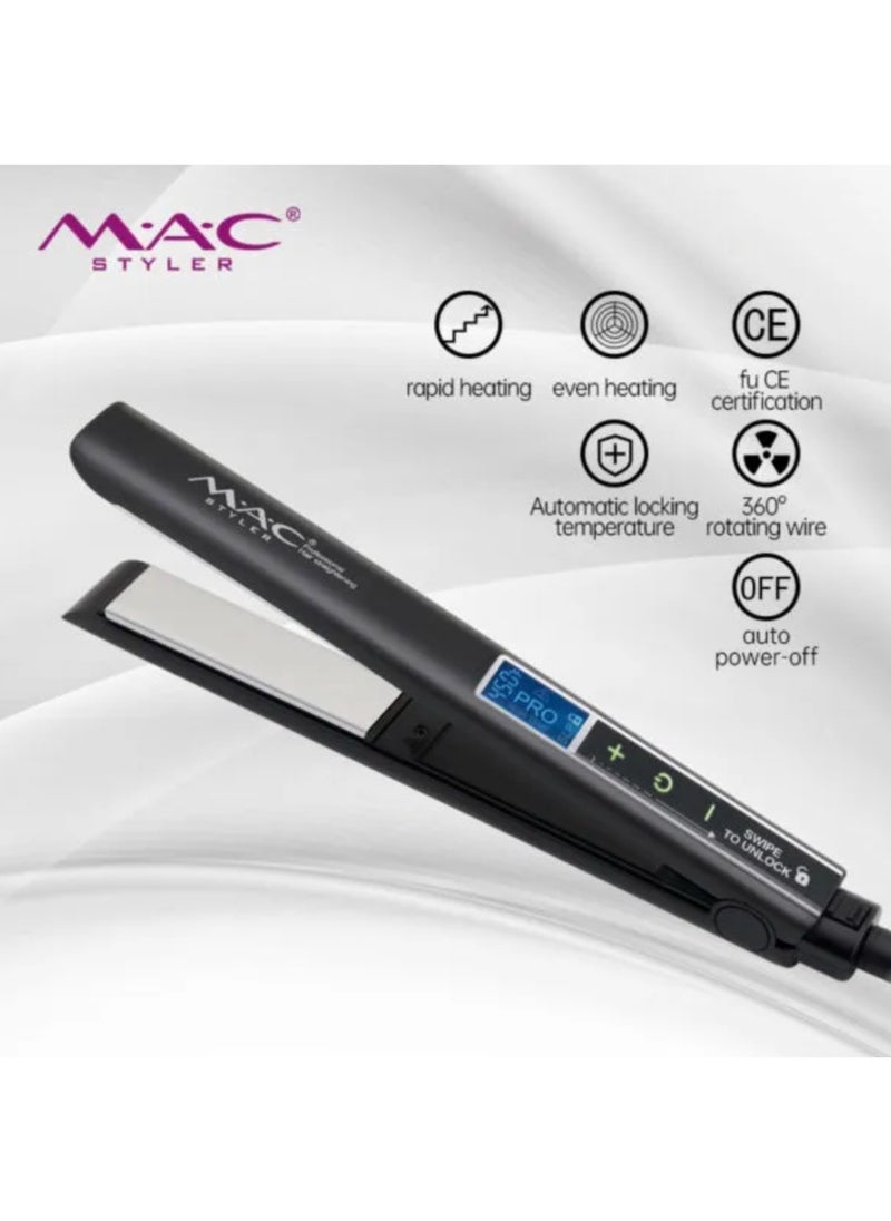 Mac Styler Mac Styler LCD Screen Hair Straightener Flat Iron  - Image 2