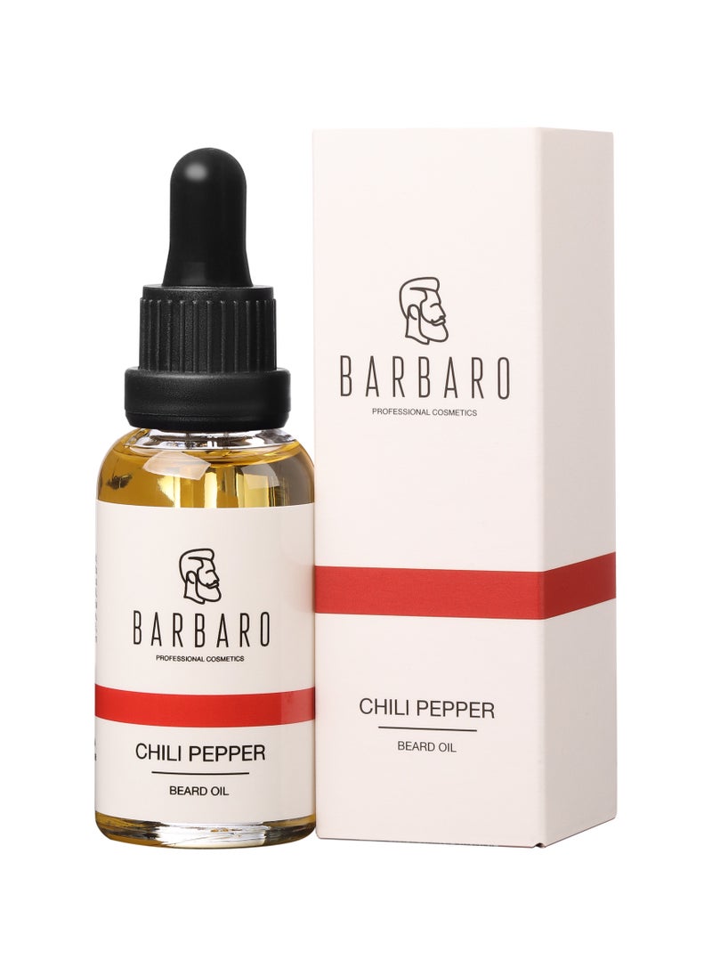 BARBARO Beard growing oil Barbaro Chili pepper, 30 ml.  - Image 1