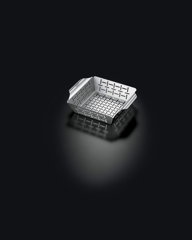 Weber Style Small Stainless Steel Vegetable Basket - Image 4