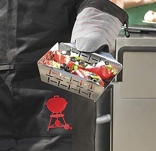 Weber Style Small Stainless Steel Vegetable Basket - Image 5