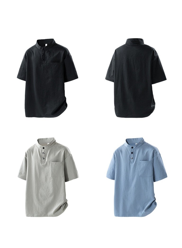 Nariele تي شيرت جديد كبير واقي من الشمس سريع الجفاف كاجوال - Image 3