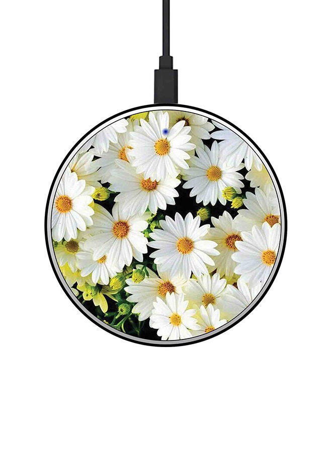 NIBEMINENT 15W Ultra Slim Fast Wireless Charger Multicolour