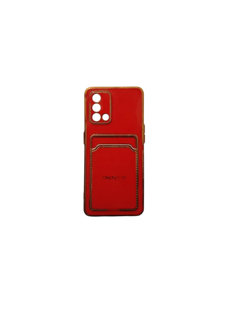Plastic Back Cover For Oppo A95 4G Multi Color - Image 1