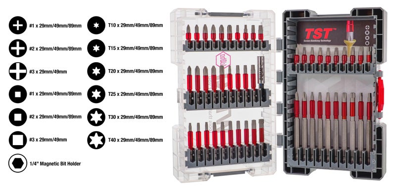Wiha 76885 50 Piece MaxxTor Impact Bit Set - Image 2