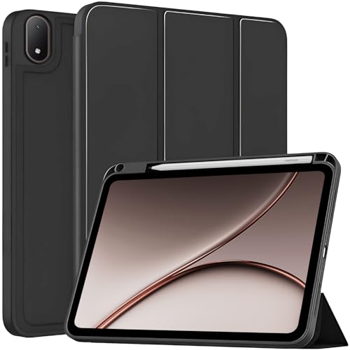ProElite Cover for OnePlus Pad 4/Pad 3 13.2 inch case, Soft Flexible Flip Cover for OnePlus Pad 4/3 13.2 inch with Pen Holder [Recoil Series] - Black - Image 1